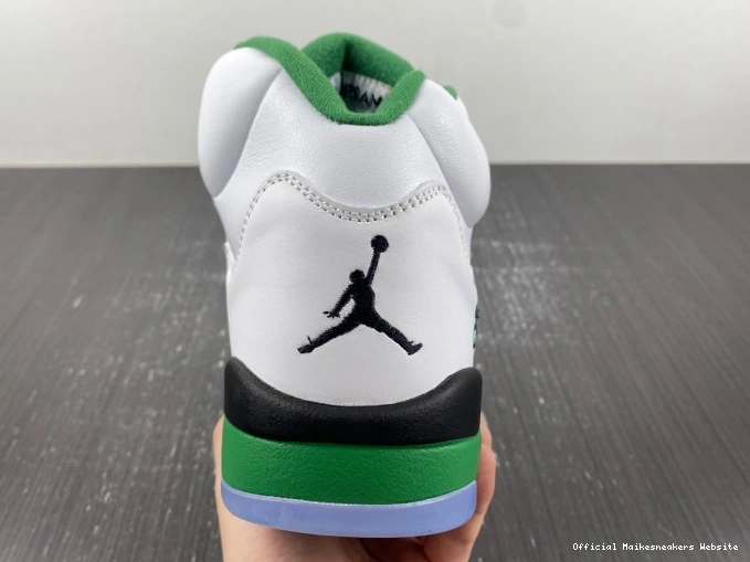 Official Maikesneakers Green Air Jordan Lucky 5 WMNS DD9336-103 0726